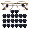 KECHIO Eyeglasses Ear Grip Heart-Shaped Silicone Retainers Soft Ear Hooks