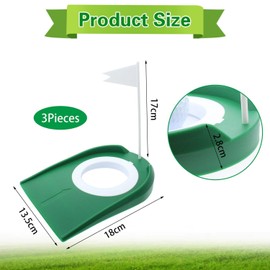 3 Piece Golf Putter Indoor Golf Practice Golf Training Aid Mini Indoor Golf Game Golf Accessories