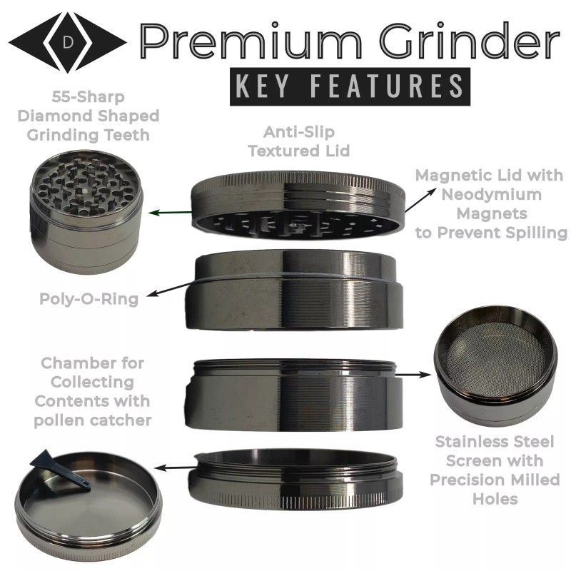 Premium Bamboo Smell Proof Stash Box with Lock - Storage