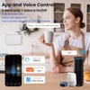 LOUYSGEN Smart Light Switch,Single-Gang 3-Button,Aluminum Frame, Neutral Required,2.4GHz, Tuya Smart