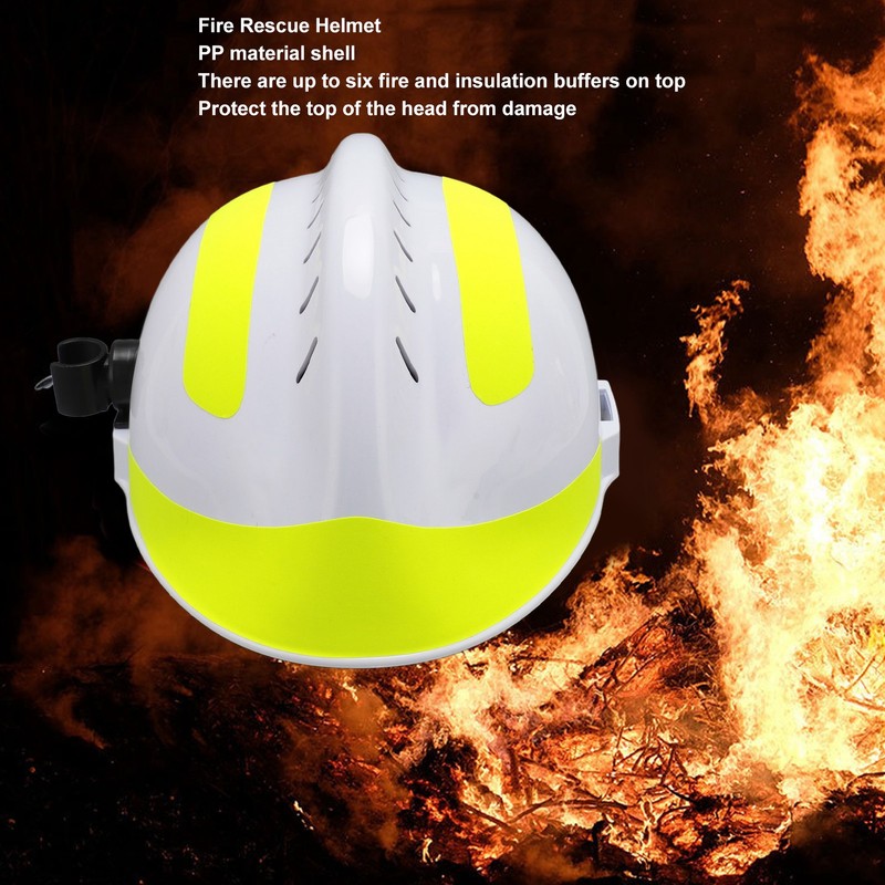 Safety Helmet Heat Resisting Shock Resistance Adjustable Hard Vented Rescue