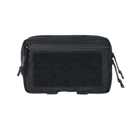 EXCELLENT ELITE SPANKER Tactical Molle Bag Nylon Tool Bag Equipment Tail Pack Tactical Belt Bag EDC Admin Pouch Bags (Black)