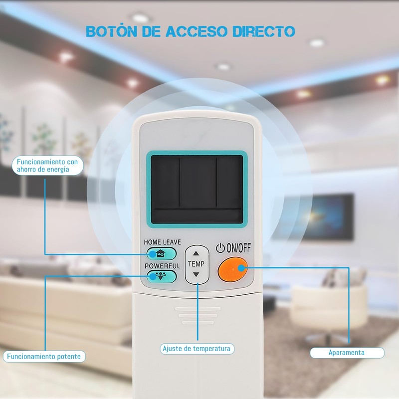 ASHATA Replacement Remote Control Air Conditioning, High Quality Wear-Resistant Air