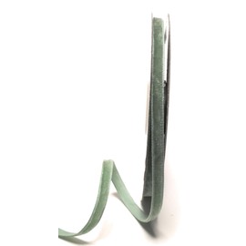 s.dekoda Decorative Velvet Ribbon 10 m x 7 mm Mint Green Velvet Border Ribbon