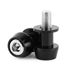 Aramox 10 mm Swing Arm Spool Black CNC for Motorcycle