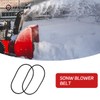 754-0346 954-0346 Snow Blower Belt, TRIONES 2 Pack Snow Thrower