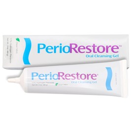 Perio Restore Gel 3 Ounce Tube; 1.7% Hydrogen Peroxide Oral Cleansing Treatment Gel. Mint Flavor