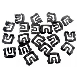 SFS Ford Windshield & Rear Window Trim Molding Clips & Studs- 40pcs (20ea)- #036