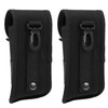 2pcs Tactics Glasses Pack AntiPressure Sunglasses Storage Box Outdoor 600D