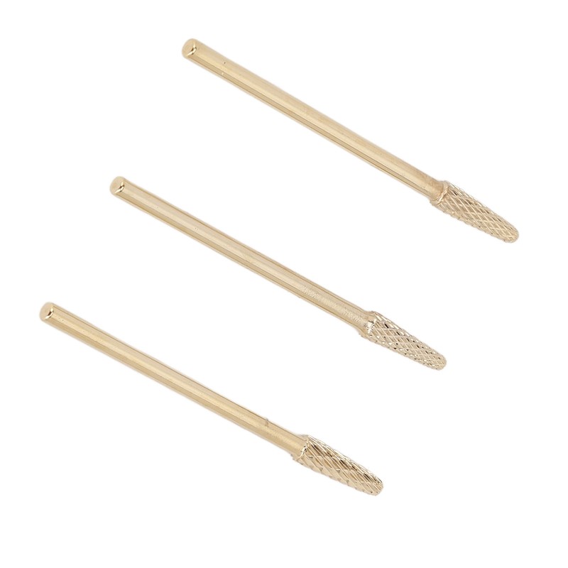 3PCS Nail Grinder Replacement Head Art Polisher Manicure Machine Tools