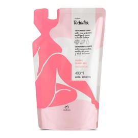 Natura – Linha Todo Dia (Frutas Vermelhas) – Crema Hidratante Refil Nutritivo Para o Corpo 13.5 fl oz – Colección (Every Day (bayas rojas) – Crema Hid