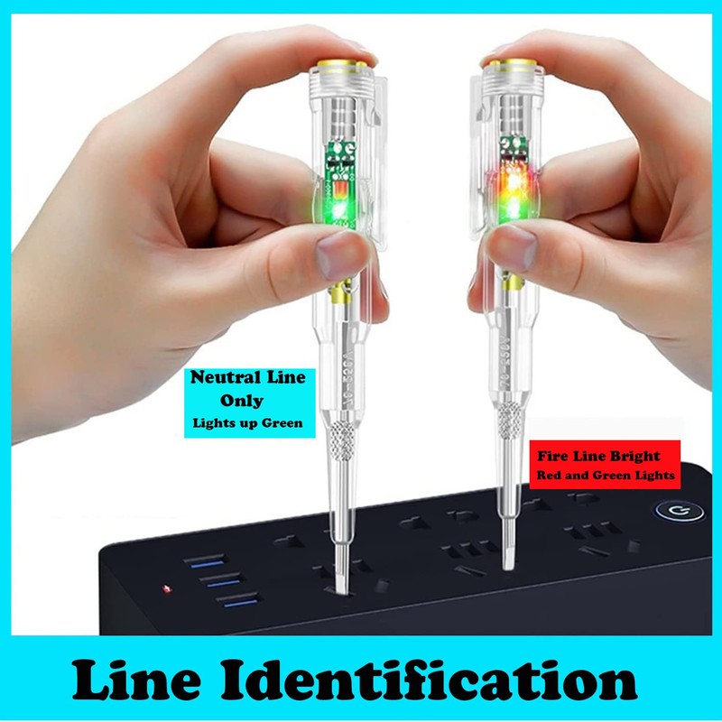 Voltage Tester Pen, Intelligent Non-contact Induction Test Pen with LED