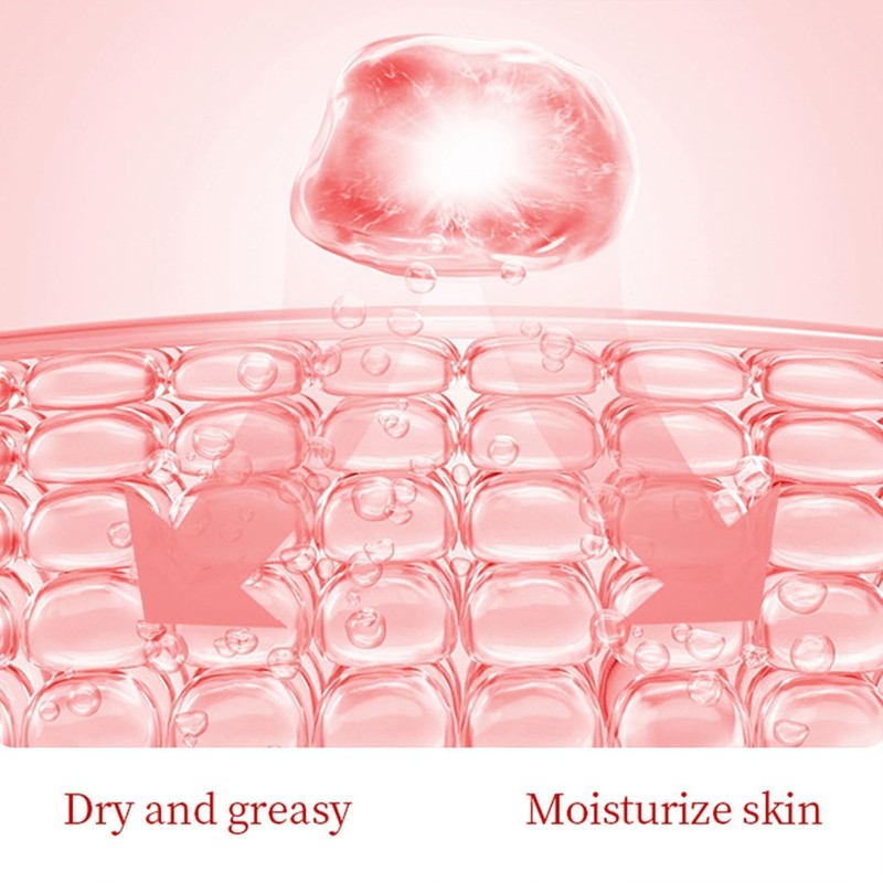 Pomegranate gel face cream soothes, moisturizes, reduces acne, and repairs