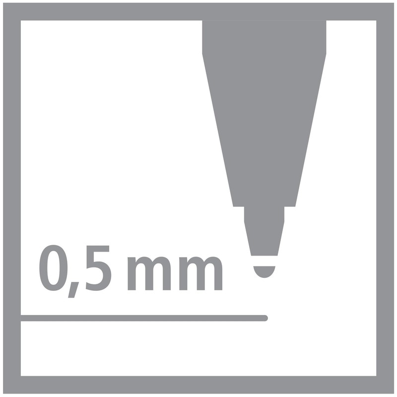 Rollerball - STABILO worker+ colorful - Pack of 10 -