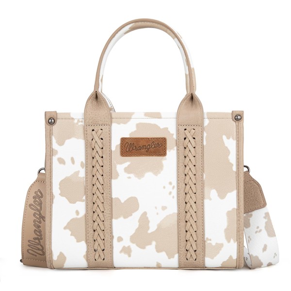 Wrangler Cow Print Tote Bag for Women Western Purse Boho