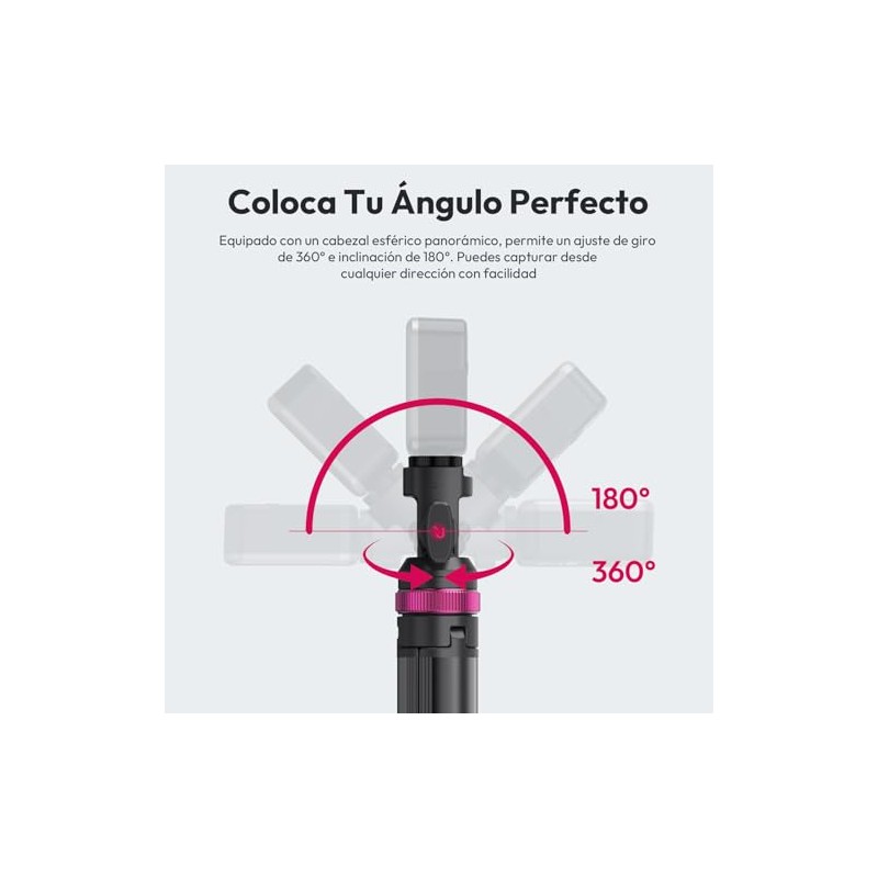 ULANZI MT-89 Trípode Extensible de Aluminio, 82 «portátil Ajustable Soporte