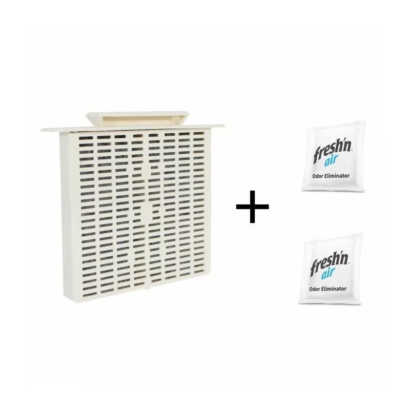 Tekquest / Rush Hampton Ductless Fan CA-90 Beige Replacement Filter