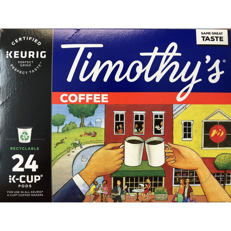 Timothy's World Coffee, Italian Blend, , K-Cups for Keurig Brewers,