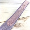 Walker & Williams WW-GL-111 Amethyst Purple Sparkle Glitter Bomb Padded