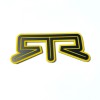 FMS Gear (1) YELLOW RTR Emblem Fits FORD MUSTANG Rear
