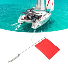 Marine Mast Flag Wind, Monotypes Mast Flag Wind Indicator with Prevention, Airport Windsocks, Outdoor Hanging Heavy Duty Wind Direction Measurement Wind Sock, Dinghy