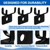 Tandefio Pegboard Hooks Metal Prong Hook Peg Board for Hanging