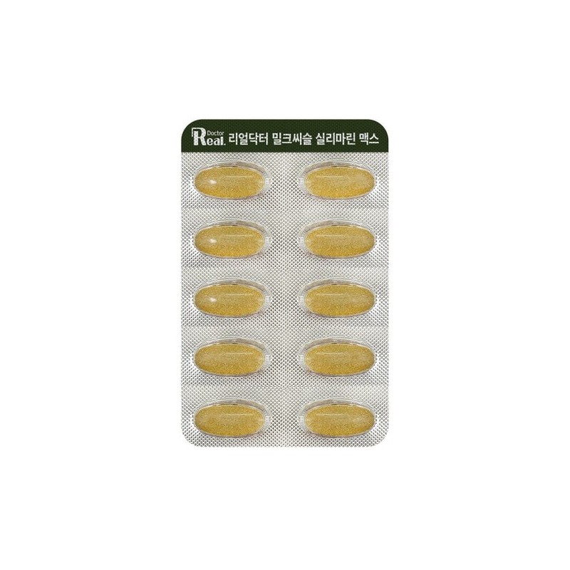 Real Doctor [리얼닥터] 밀크씨슬 실리마린 맥스 900mg 30정 5개 (5개월분)