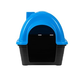 Igloo Dog House – Durable Outdoor Dog House for Medium Dogs, Travel-Friendly & Spacious, Quick Assembly, All-Weather Resistant, Perfect for Indoor & Backyard Use (Blue, H 22.8 x W 19.6 x L 26.3)