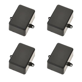 Project Boxes 51x35x23mm Black ABS Enclosure Insulated Junction Box for Electronics Electronics Electronics Power Instrument Wall Mount 4 Pack