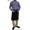 TEAGLES Short Apron, Outdoor, Work, Camping, Plake-Pack, Thick, Cotton, Unisex,