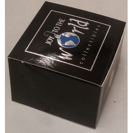 Affenpinscher Sitting Dog Blown Glass Polish Christmas Ornament Decoration