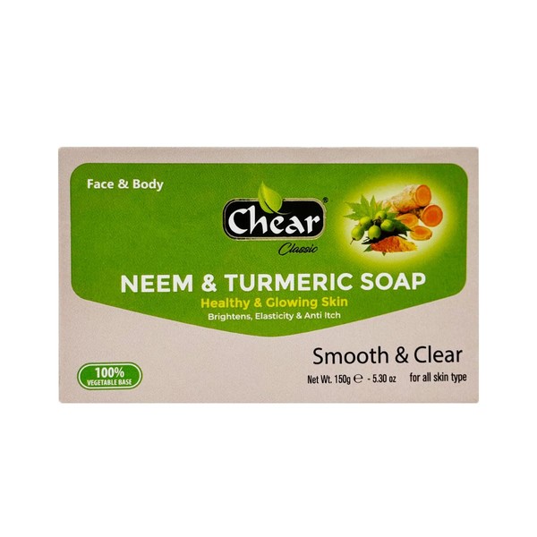 Chear Neem & Turmeric Soap 150g - Face & Body,