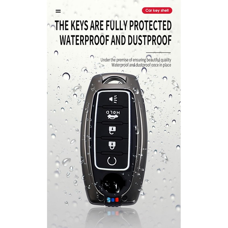 TECART Car Key Case Protector Key fob Holder Fit for