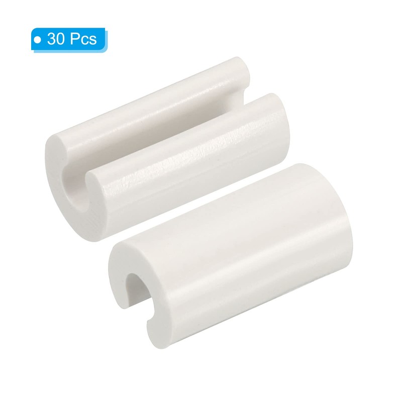 PATIKIL 30pcs Kitchen Sink Rack Feet 4.8mm Inside x 9.5mm