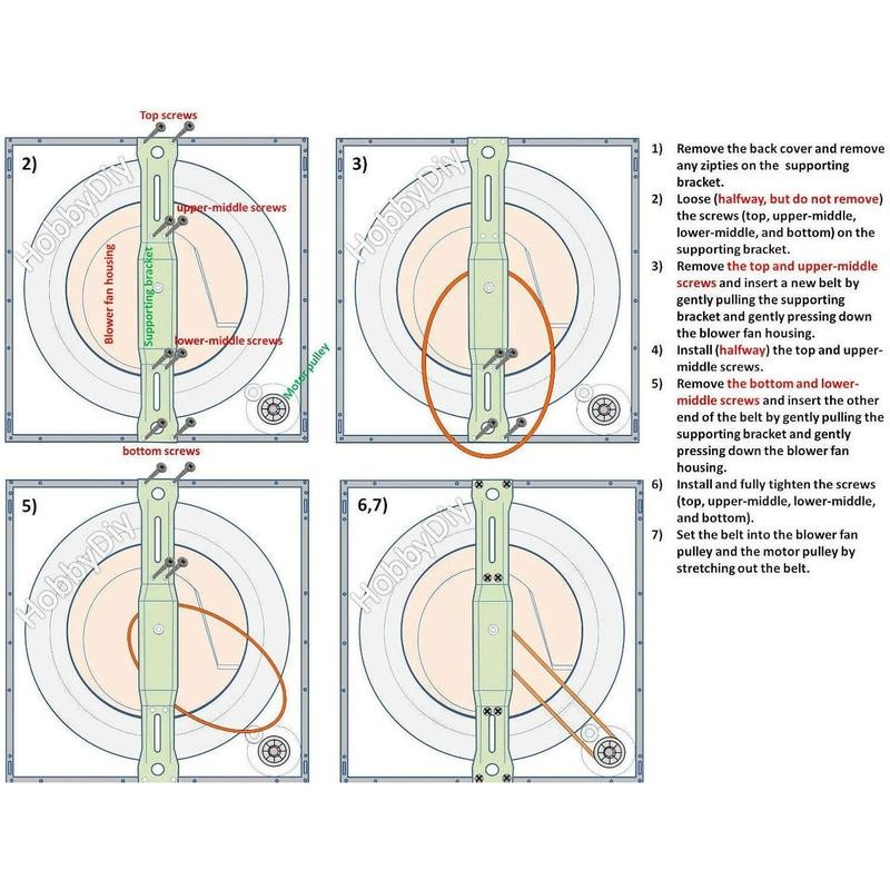 Portable Dryer Blower Fan Belt for Magic Chef 2.6 cu.ft.