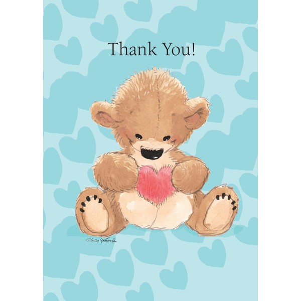 Suzy's Zoo Assorted Thank You Greeting Card 6-Pack 10154