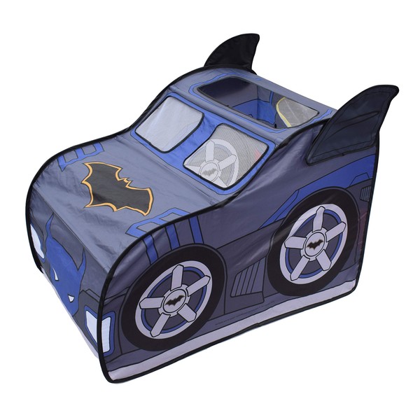 Batman Pop Up Batmobile Tent – Indoor Playhouse for Kids | Toy Gift for Boys and Girls