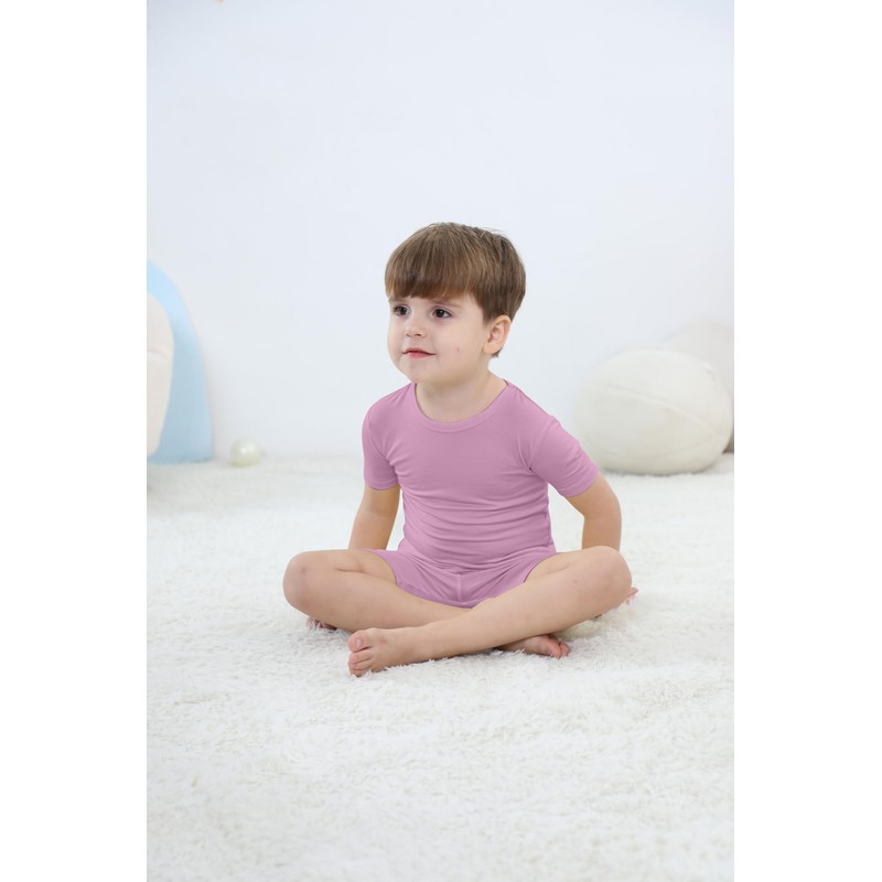 GUISBY Baby Boys Girls Pajamas, Soft Rayon Made from Bamboo