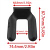 FINBe 4 Pack Refrigerator Wheel Stoppers for 2.95 Inch Casters