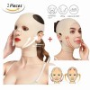 Mentonera Facial Reductora Papada Arruga Cachete Moldea 2pk