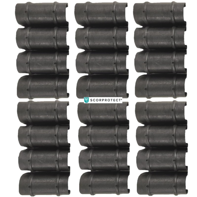 Scorprotect® Foil Frame Tube Greenhouse Clip Set 24 Pieces