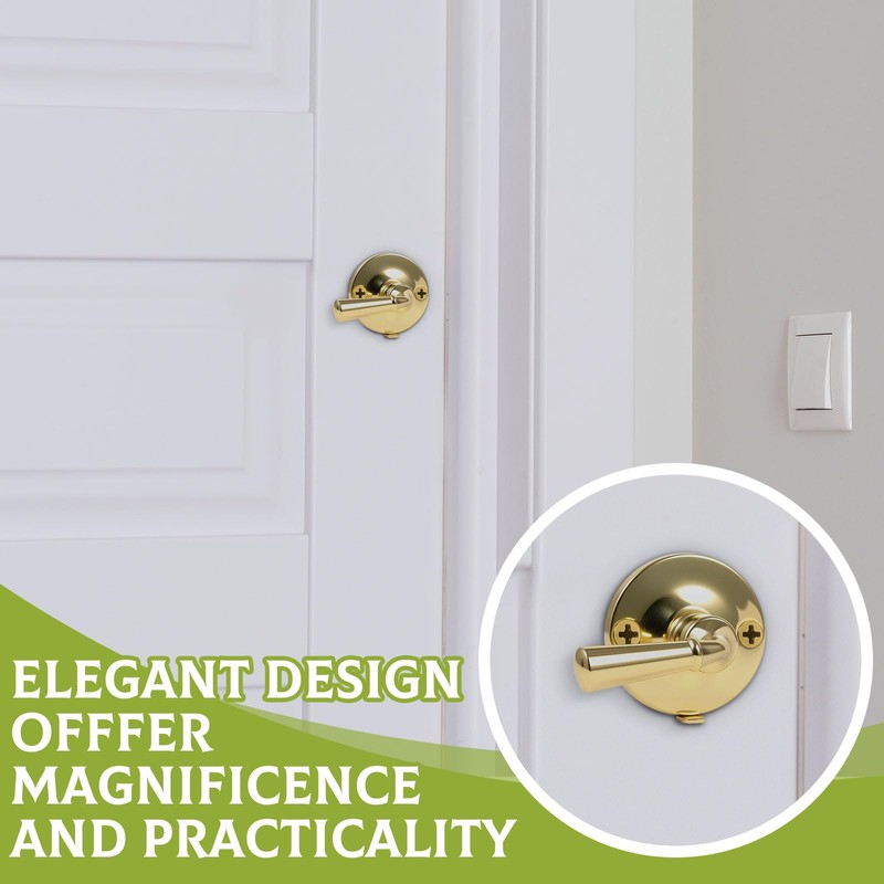 Hicarer 1 Pcs Solid Brass Storm Door Latch Storm Screen