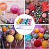 2Piece Lollipop Display Stand,Sturdy Acrylic Lollipop Stand with 15 Slots,Includes