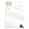 PRICARO Bouquet A4 Recipe Pad 25 Sheets (Pack of 3)