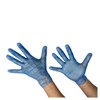 Blue Vinyl Powder Free Gloves | Pack of 100 |