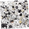 Healvian 6packs Pearl Nail Art Decals Mixed Pearl Nail Flakes