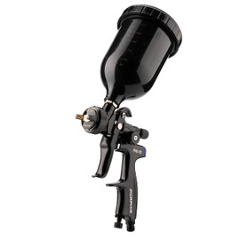 PORPHIS Automotive Refinishing Spray Gun PHS-135 Middle Pressure 1.3mm Nozzle Paint Spray Gun, Black