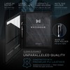 NERO MANETTI- Leather Portfolio Folder - Business PU Leather Portfolio