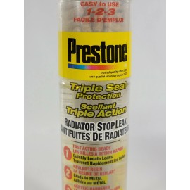 Prestone Radiator Stop Leak Triple Seal Sealant with Kevlar Action 16.5 OZ