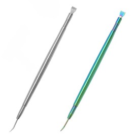 2Pcs Lash Lift Tool Professional Lash Tool with Comb 2 in 1 Stainless Steel Lash Perming Brush Eyelash Separator Tool Supplies for Women Professional